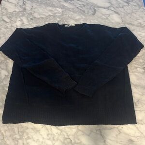 Everlane Men's Deep Blue Crewneck Sweater